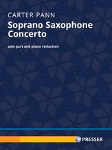 Soprano Saxophone Concerto - Soprano Sax and Piano Reduction cover